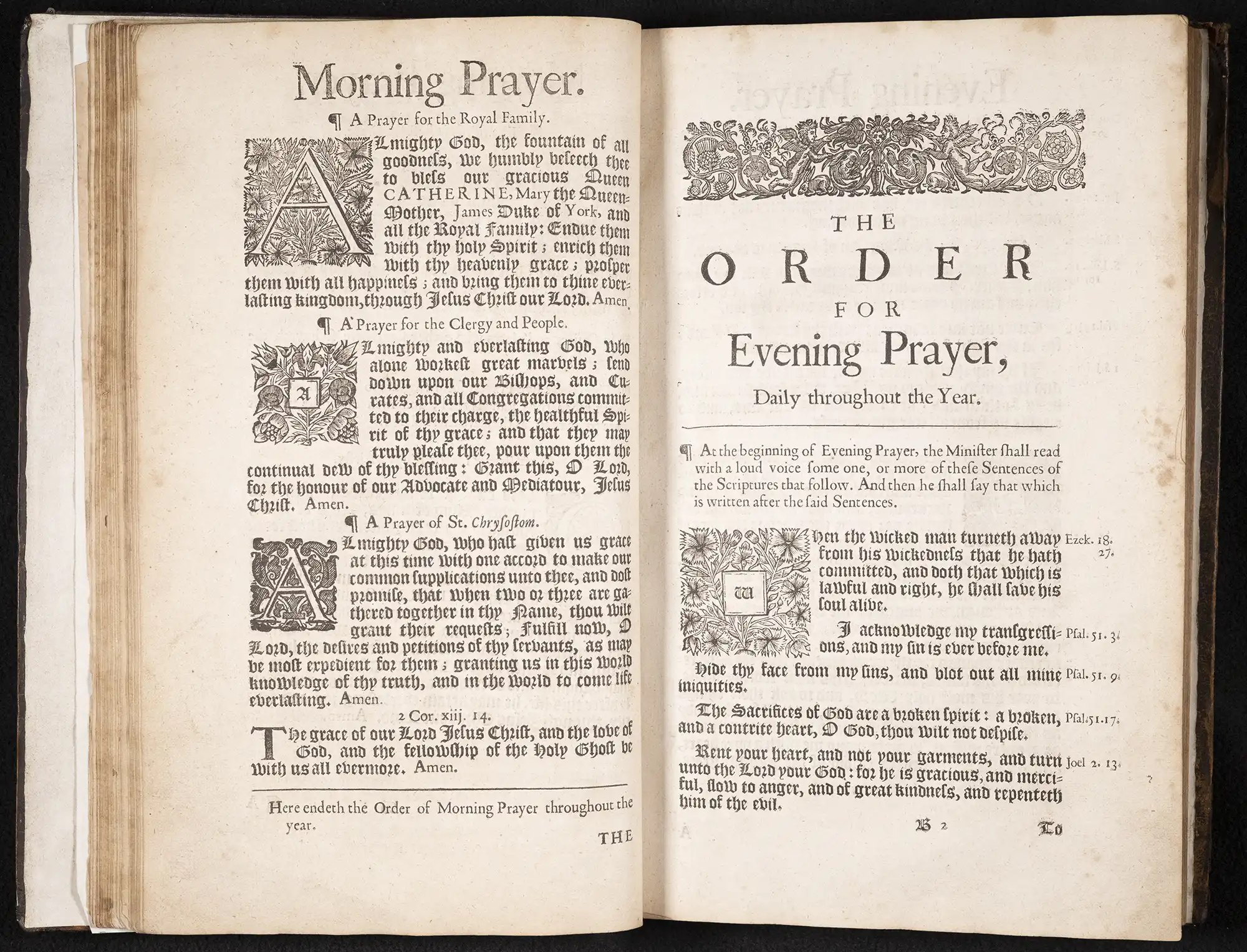 Church of England. Book of Common Prayer. London: John Bill and Christopher Barker, 1669.