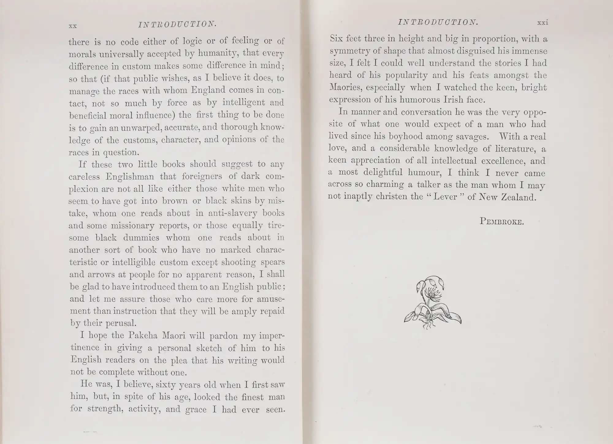 F. E. Maning. Old New Zealand: A tale of the good old times and a history of the war in the North against the chief Heke, in the year 1845, told by an old chief of the Ngapuhi tribe. London: Richard Bentley and Son, 1884.
