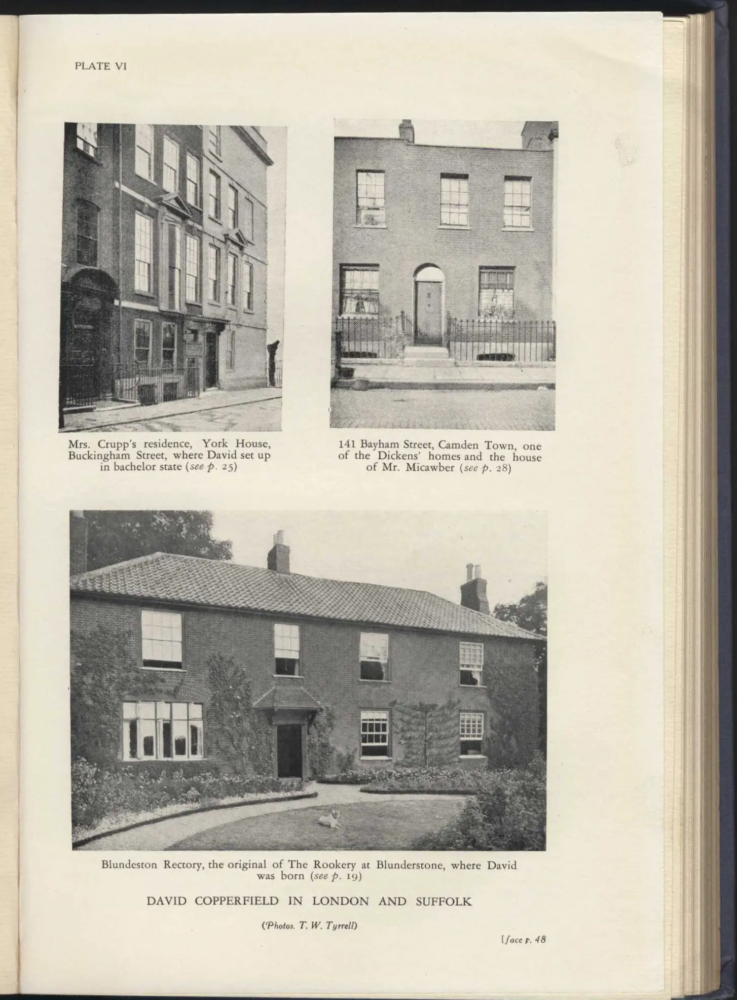 Arthur L. Hayward. The Dickens encyclopaedia. London: George Routledge and Sons, 1931. Photographs.